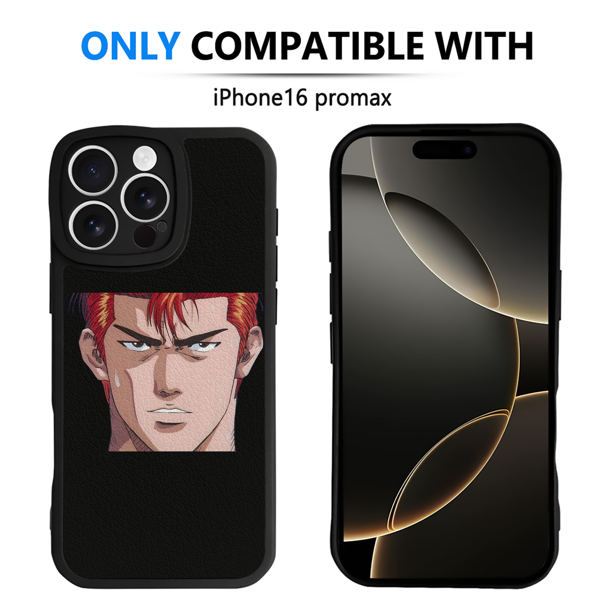 （画像用） SLAM DUNK／スラムダンク 【iPhone 16シリーズ対応】シリコンスマホケース（レザー調） 材質：シリコン